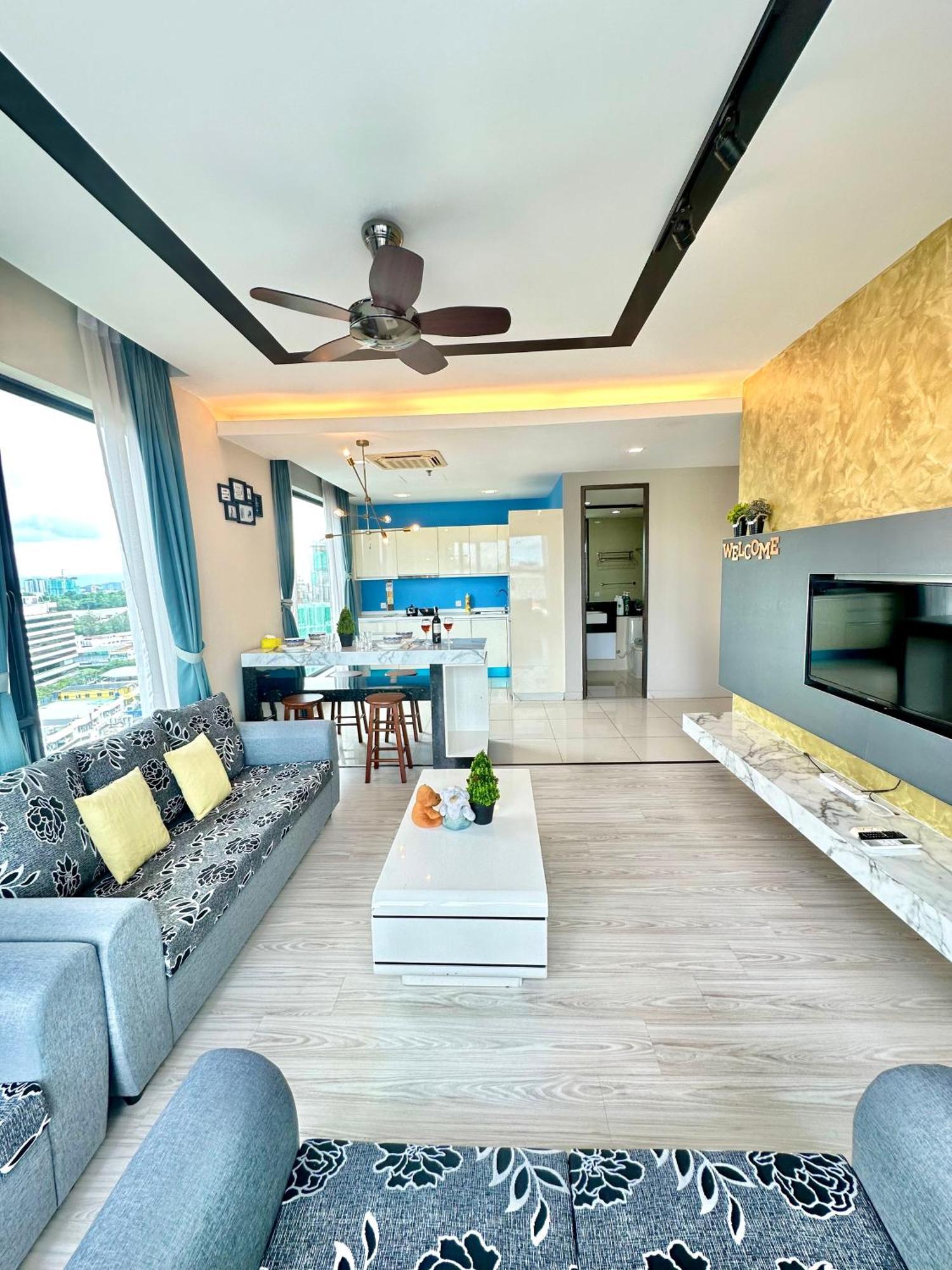 Cozy Living Sky Apartment Kota Kinabalu Exterior photo