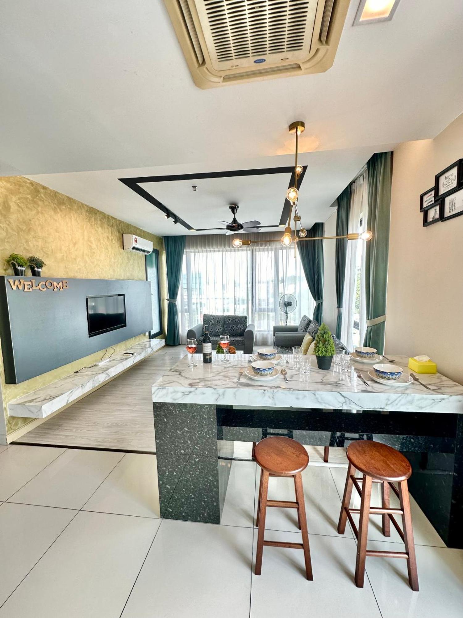 Cozy Living Sky Apartment Kota Kinabalu Exterior photo