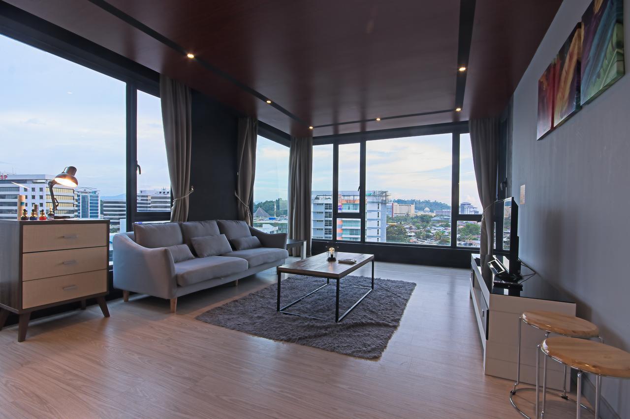 Cozy Living Sky Apartment Kota Kinabalu Exterior photo