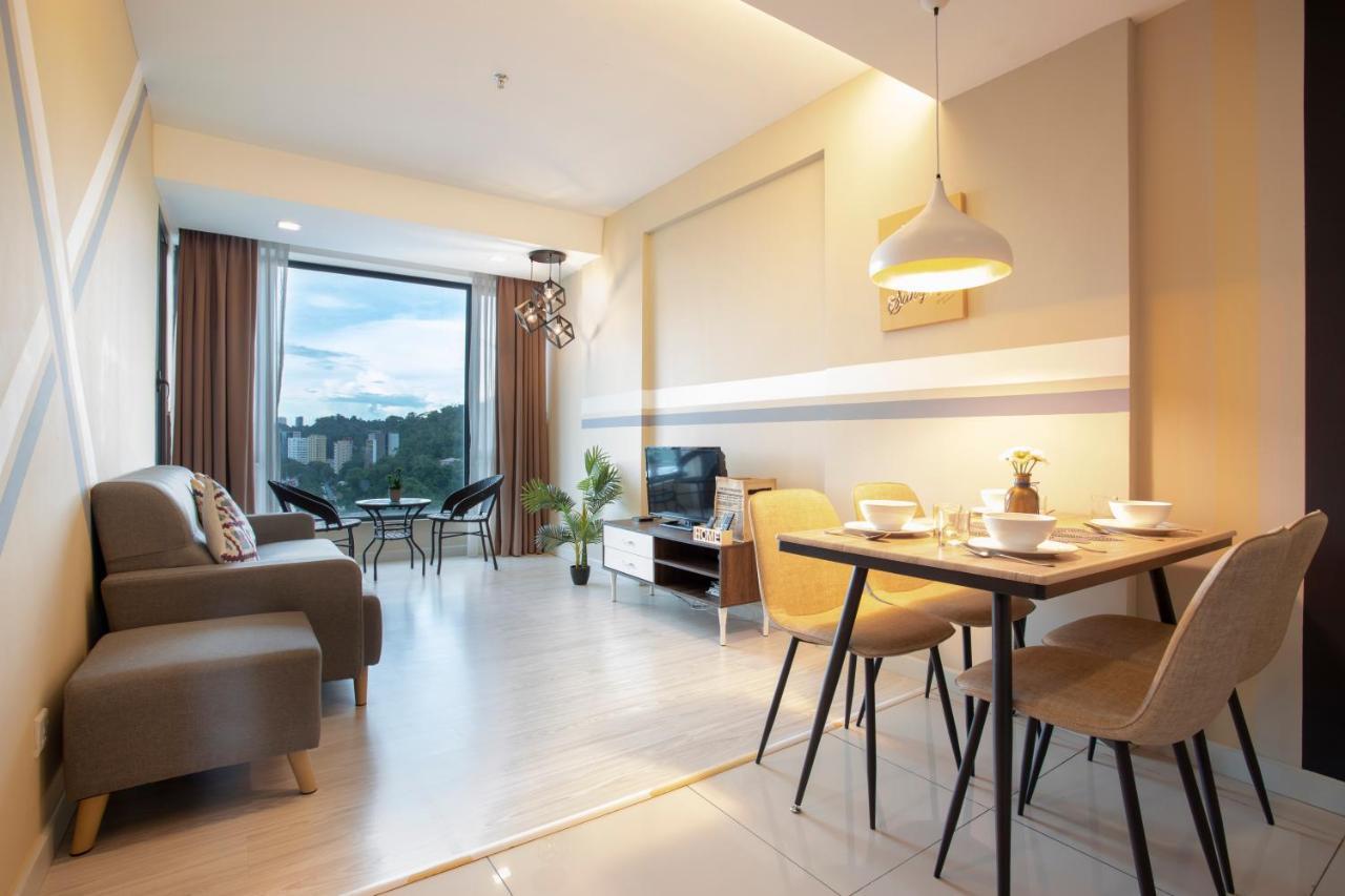 Cozy Living Sky Apartment Kota Kinabalu Exterior photo